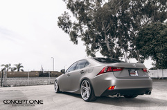 '14 Lexus IS350 F Sport on Concept One CS55's
