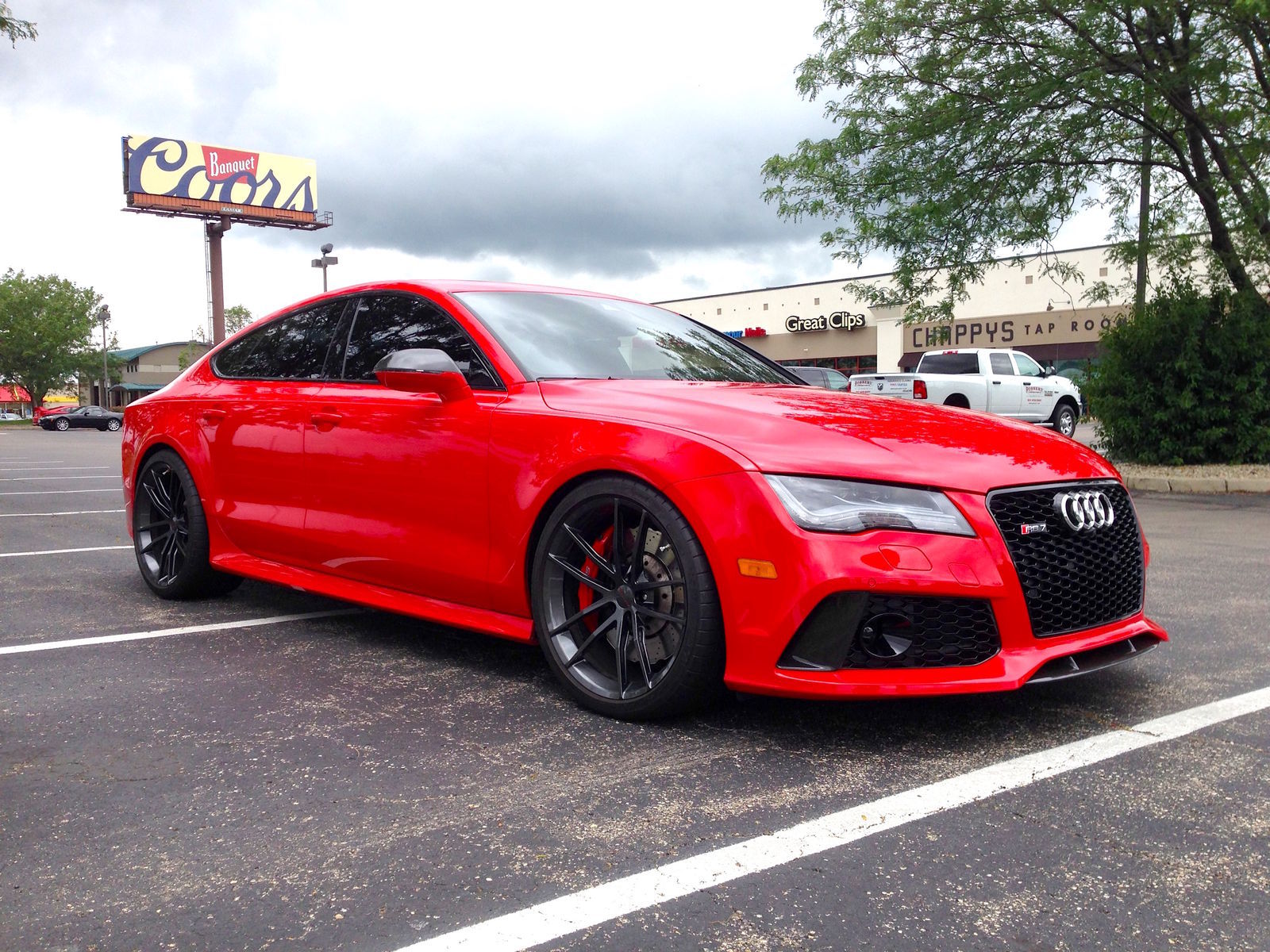 2014 Audi RS7 | Aron Jacobs' Audi RS7 on Forgeline One Piece Forged Monoblock AR1 Wheels