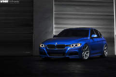 BMW F30 Estoril Blue | V706 Matte Gunmetal