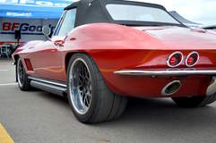 Nick Weber's 1967 Corvette Convertible on Forgeline DE3P Wheels