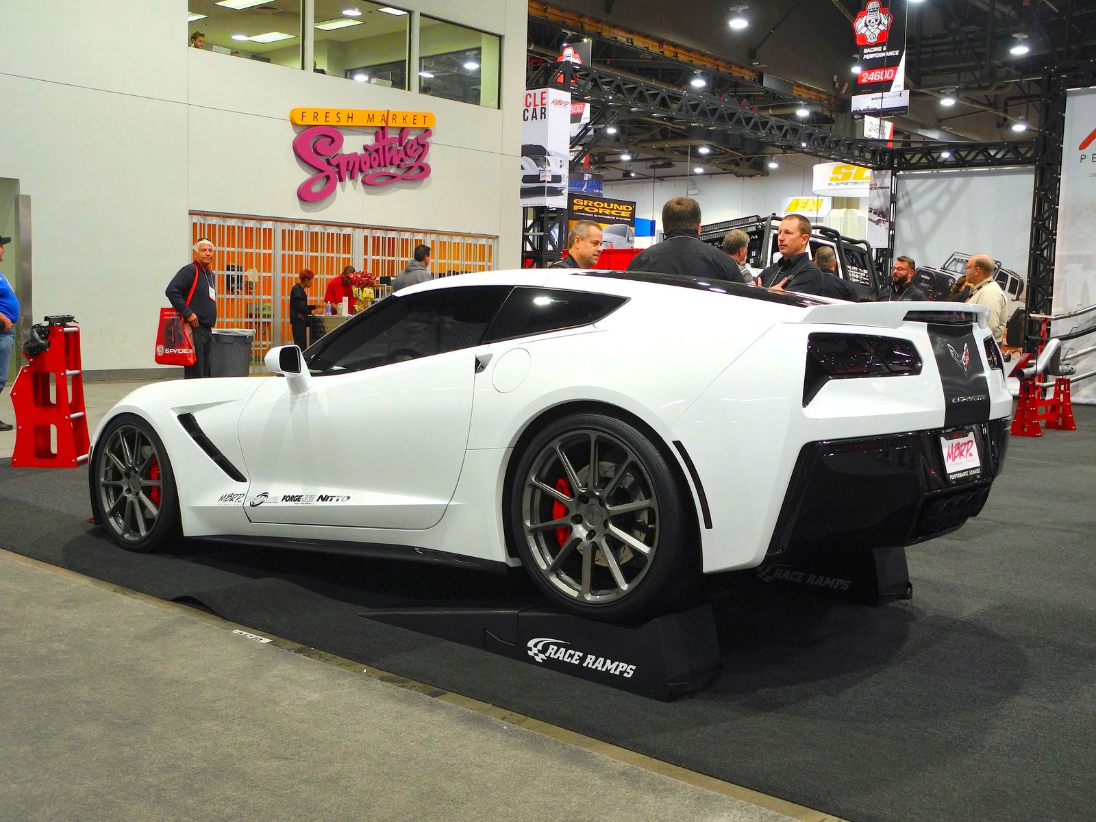 2014 Chevrolet Corvette Stingray | MBRP C7 Corvette on Forgeline RB1 Wheels