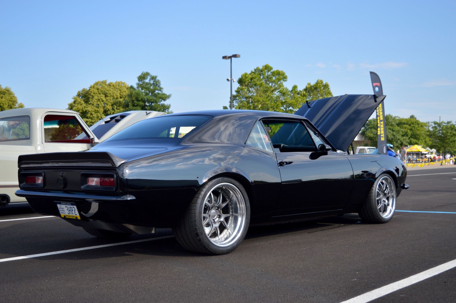 Gary Popolizios Bent Metal Customs 67 Camaro On Forgeline Ga3 Wheels