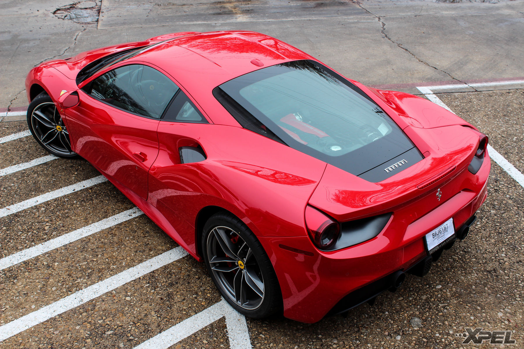 2016 Ferrari 488 GTB | 2016 Ferrari 488 protected with XPEL ULTIMATE clear bra