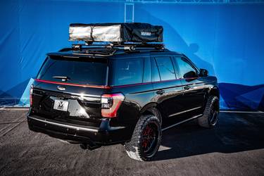 2019 Ford Expedition | MAD Industries 2019 Ford Expedition Limited Stealth Edition -  high rear 3/4 shot