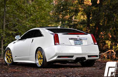 Richard Hillis' Cadillac CTS-V Coupe on Center Locking Forgeline GA3 Wheels