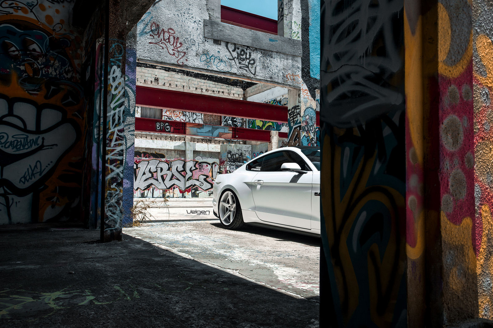2016 Ford Mustang | White Mustang GT | Classic5 Matte Silver