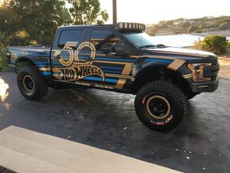 2019 Ford F-150 | 2019 F-150 SuperCrew Hot Wheels 50th Anniversary by Deberti Designs - Side Shot FordSEMA