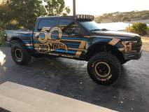 2019 F-150 SuperCrew Hot Wheels 50th Anniversary by Deberti Designs - Side Shot FordSEMA
