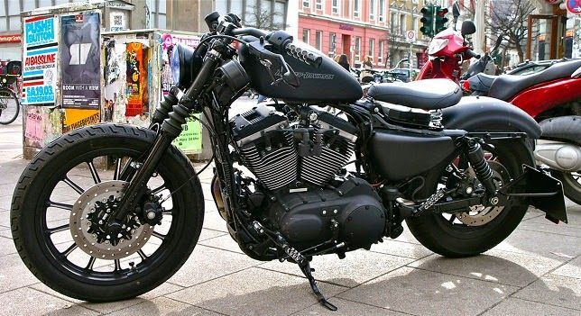 Harley-Davidson | exotic-black-harley+davidson