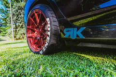 Chevy SS on Forgeline GA1R Open Lug Cap Edition Wheels