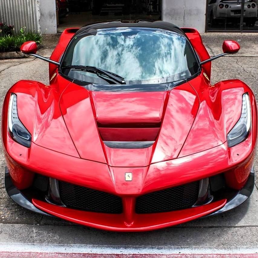  Ferrari LaFerrari | Red LaFerrari with XPEL ULTIMATE protection