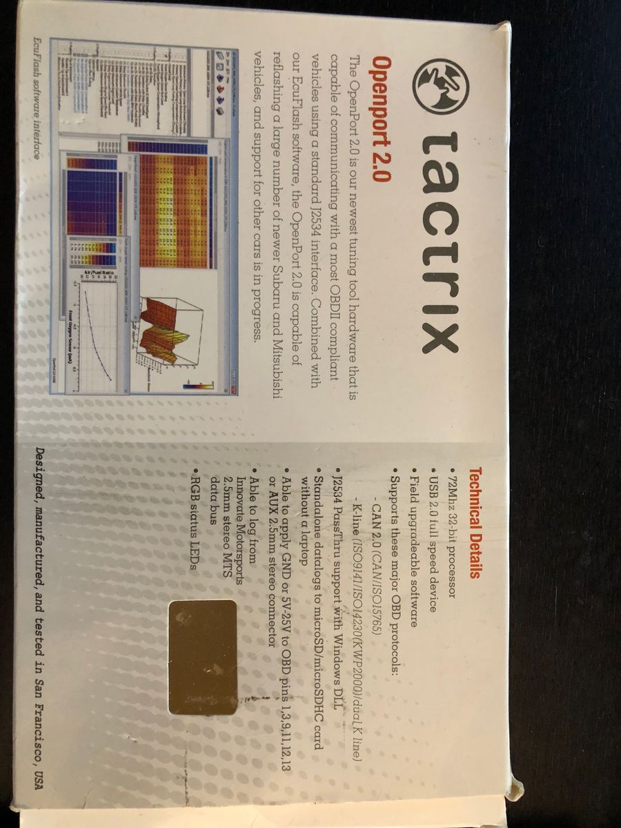    | Tactrix OpenPort 2.0