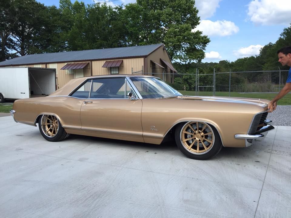 1965 Buick Riviera | Bob's Mike Goldman Customs 1965 Buick Riviera Gran Sport on Grip Equipped Dropkick Wheels