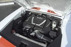 '69 Camaro under the hood