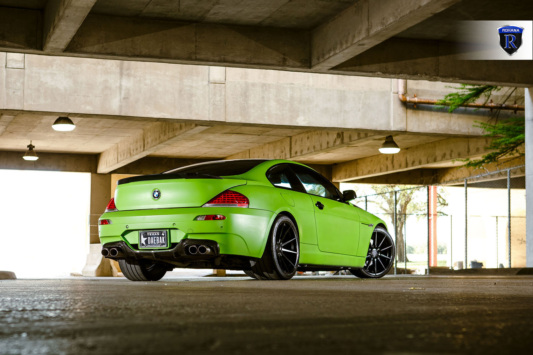 2016 BMW 6 Series | Green BMW 6 Series - Stance