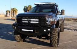 Chevy Silverado build with Rigid Industries lights