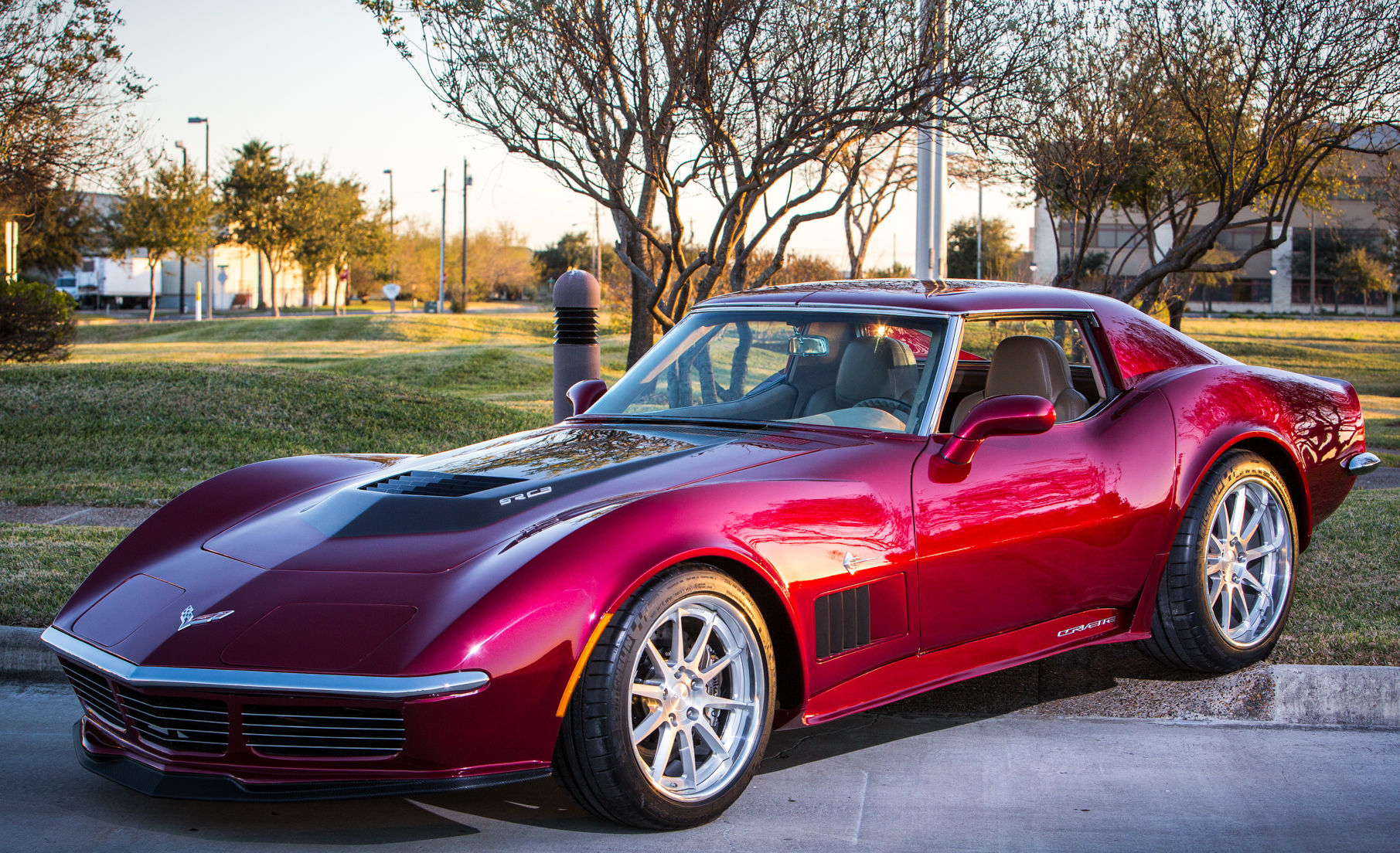 1972 Chevrolet Corvette Stingray | Keith Standish's 1972 Corvette Stingray on Forgeline RB3C Wheels