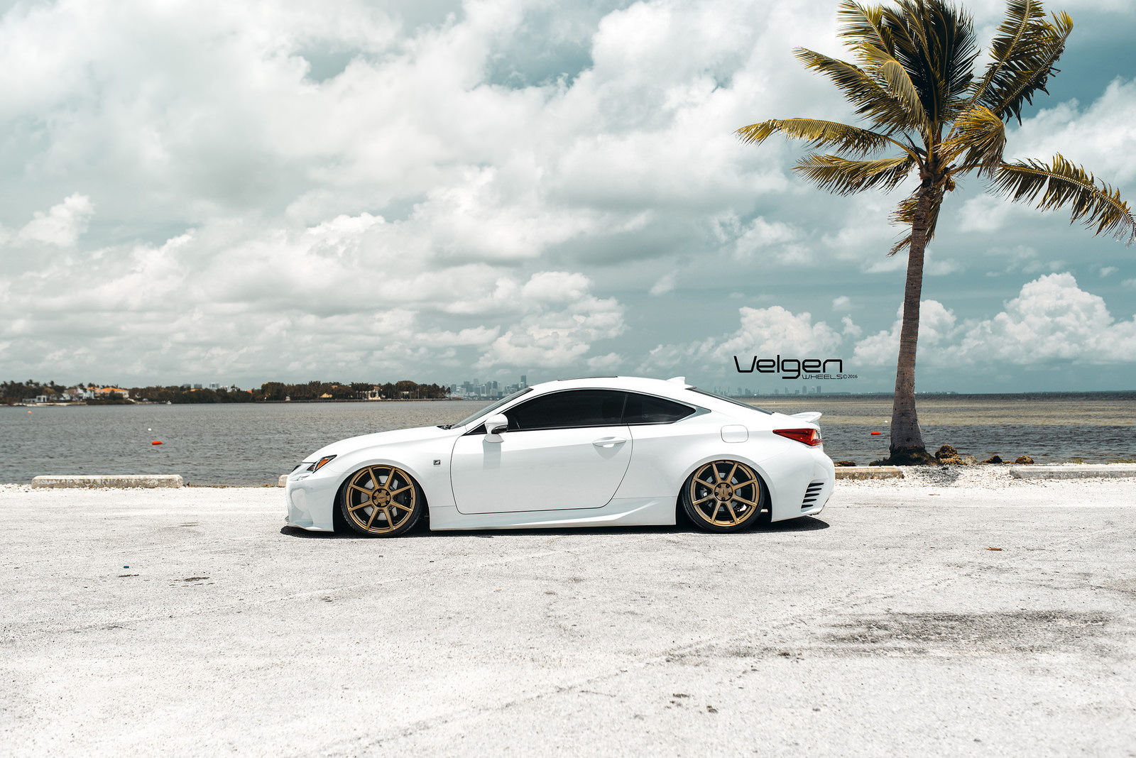 2016 Lexus | Bagged Lexus RC200t on Velgen Wheels VMB8 Satin Bronze