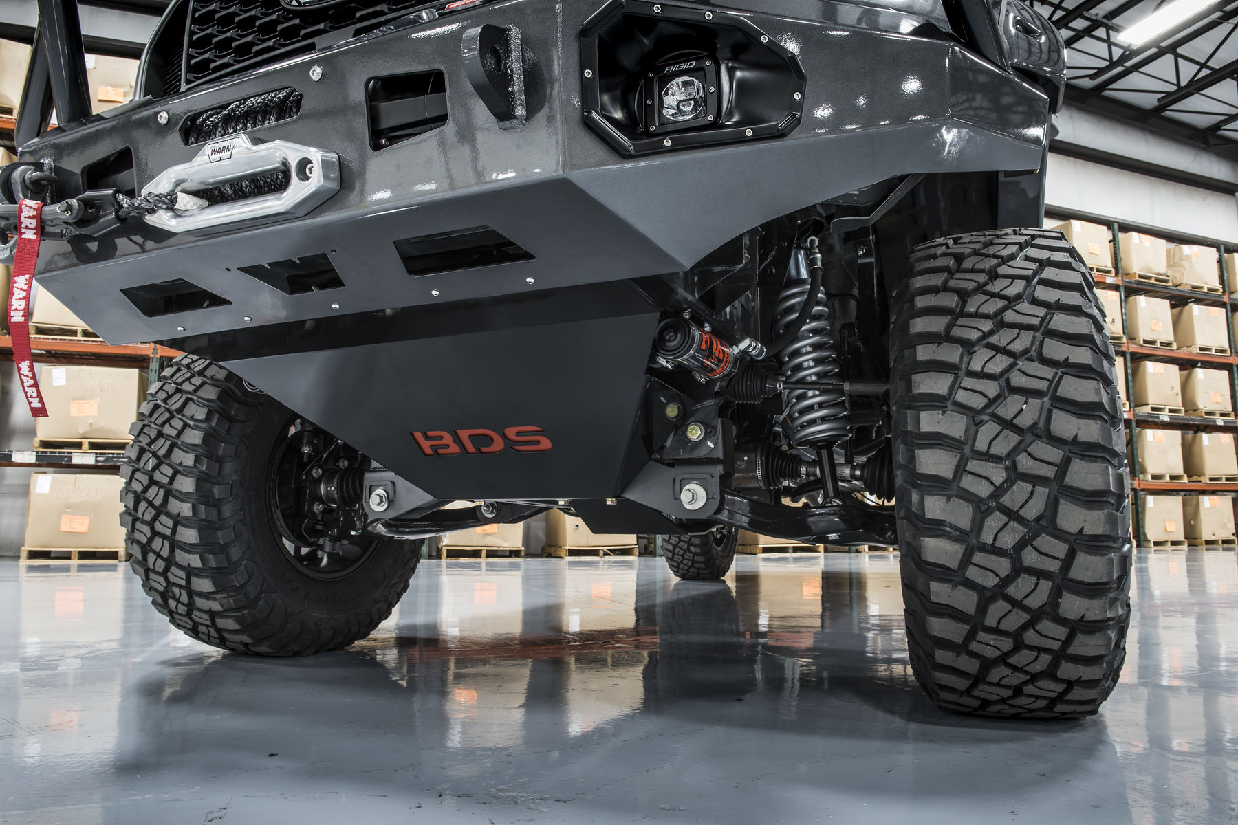 2019 Ford Ranger | 2019 Ford Ranger XLT 4X4 SuperCrew by BDS Suspension - Underneath FordSEMA