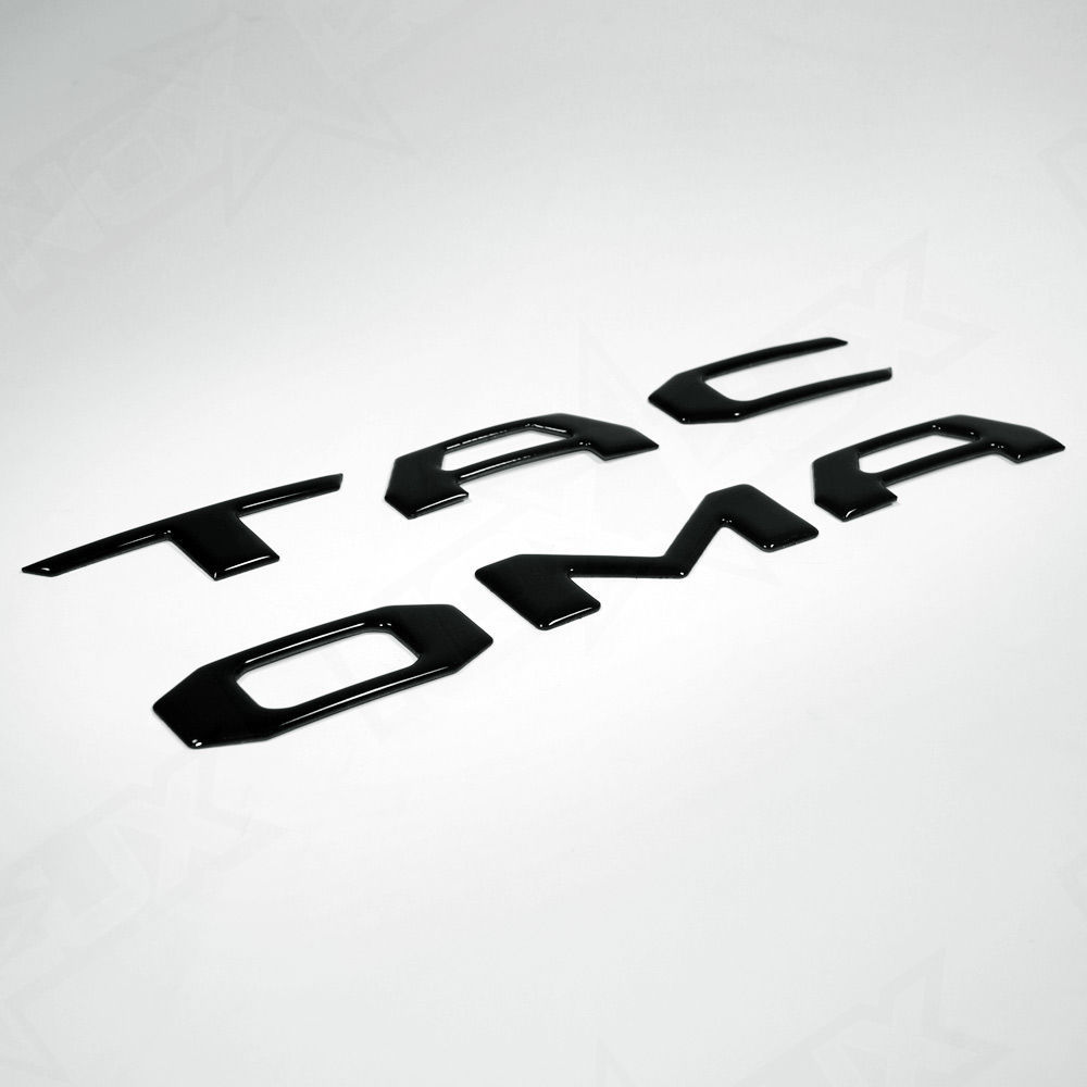 2016 Toyota Tacoma | 2016 Toyota Tacoma Tailgate Gloss Black Logo Insert