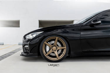 2015 Infiniti Q50 | Infiniti Q50s on Velgen Wheels Classic5 Satin Bronze