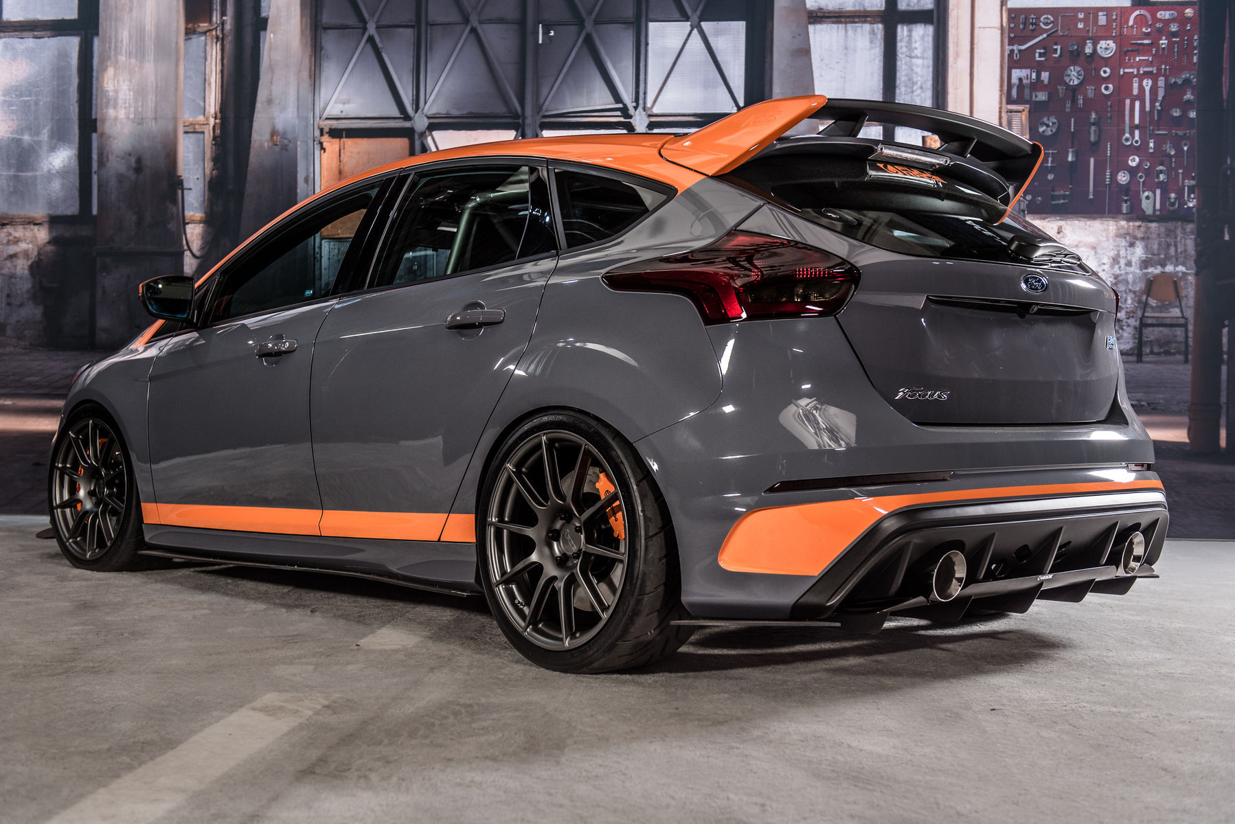 2016 Ford Focus RS | 2016 Ford Focus RS by Full-Race Motorsports - Rear Shot #FordSEMA
