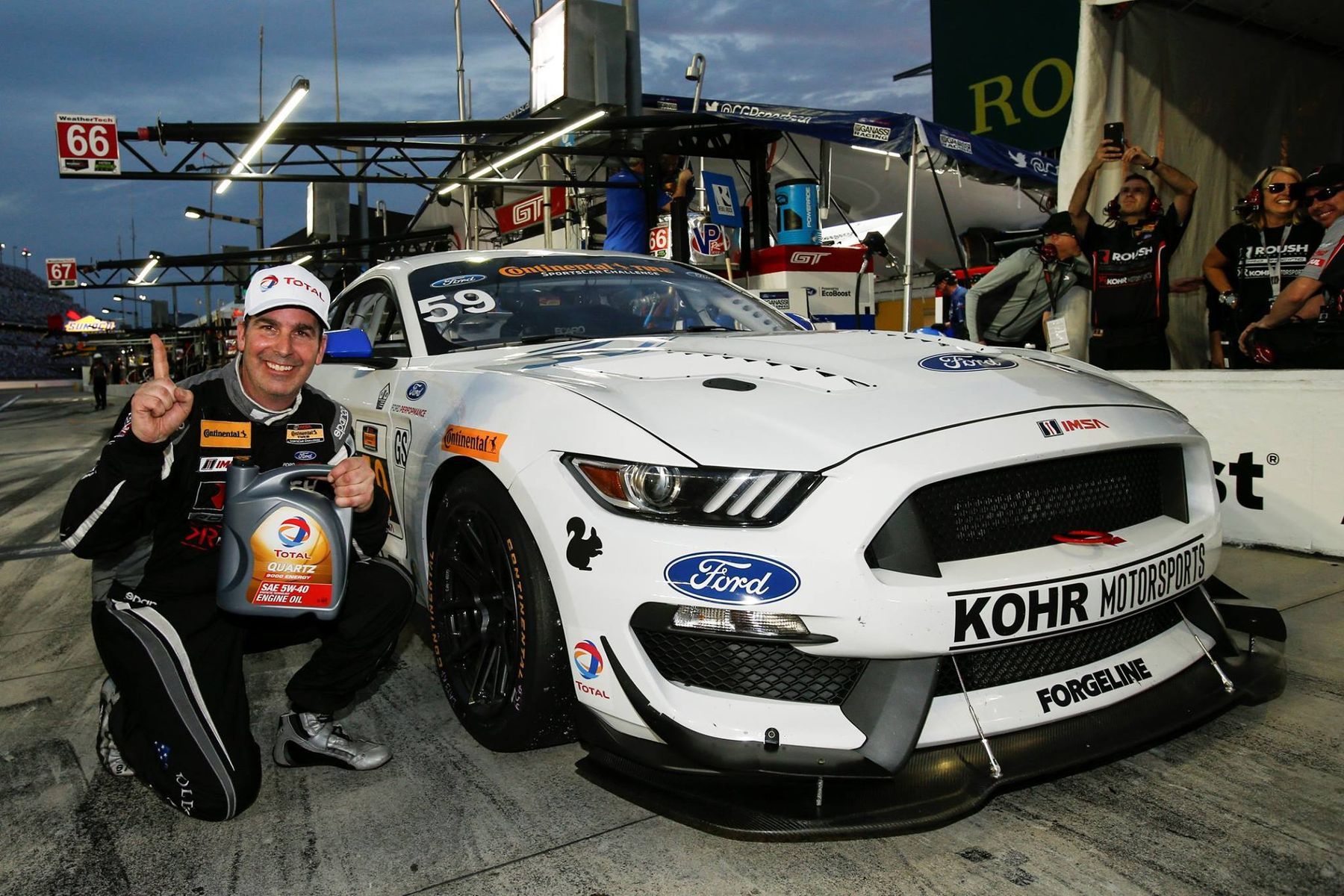 2017 Ford Mustang | Forgeline Teams on the Pole at Daytona