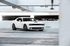 Dodge Challenger Hellcat on Velgen Wheels VMB9 Matte Gunmetal 22x9 & 22x10.5