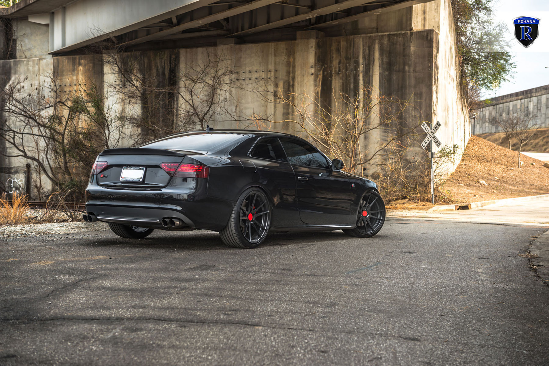 2016 Audi S5 | Black Audi S5 - Rear Angled Shot