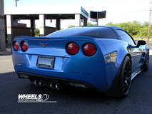 OUR CLIENT'S CHEVROLET CORVETTE C6 ZR1 WITH 19/20" HRE P40 WHEELS