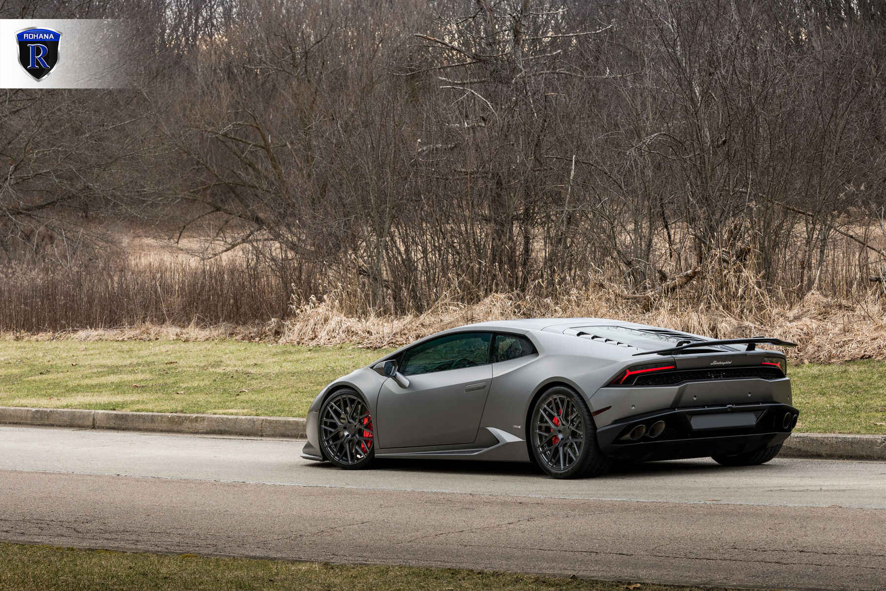 2016 Lamborghini Huracan | Matte Huracan - Side View