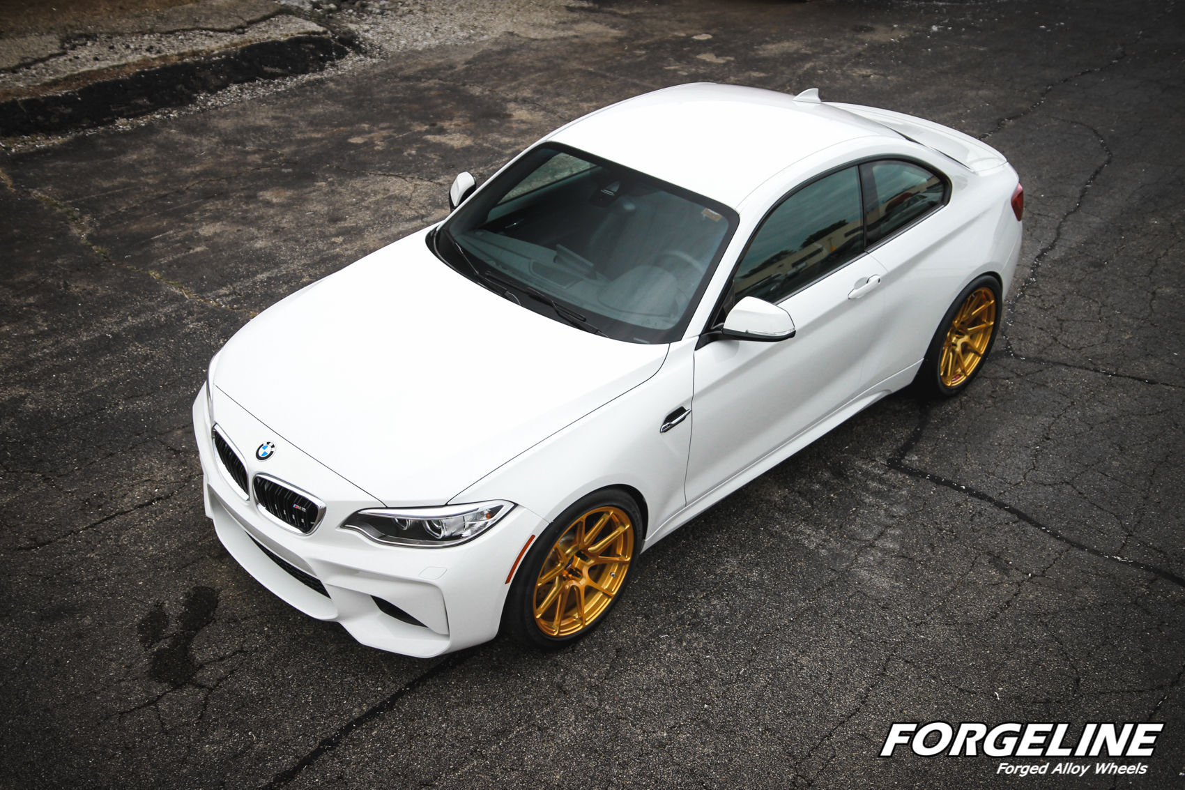 2016 BMW M2 | Taylor McGohan's BMW F87 M2 on Forgeline One Piece Forged Monoblock GA1R Open Lug Wheels
