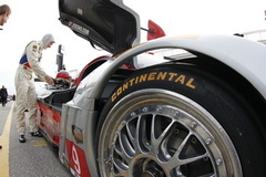 Getting the car ready go, fresh air in their Continental Tires