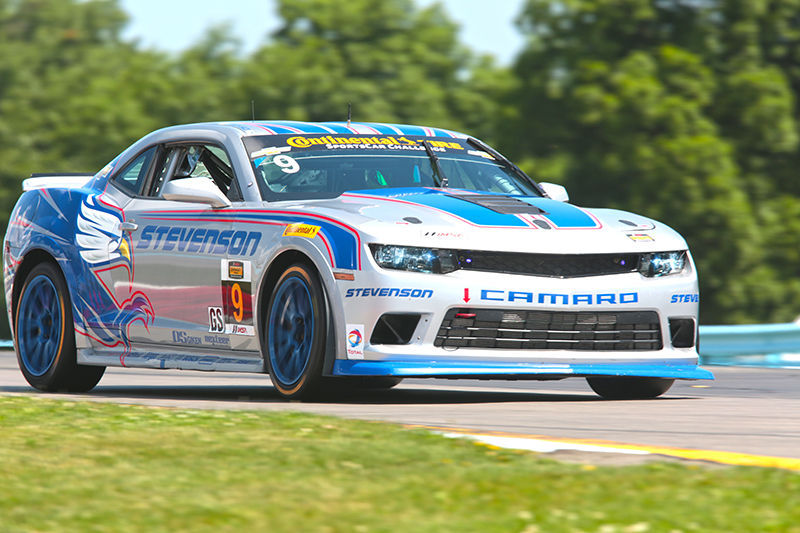 2014 Chevrolet Camaro | The Stevenson Motorsports Camaro Z/28.R on Forgeline One Piece Forged Monoblock GS1R Wheels at Watkins Glen