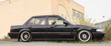 Ruff Racing R358's on '86 Honda Civic