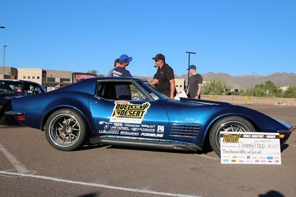 1972 Chevrolet Corvette | Danny Popp Wins 2015 AutoCrosser of the Year in His '72 Corvette LT1 on Forgeline GA3R Wheels