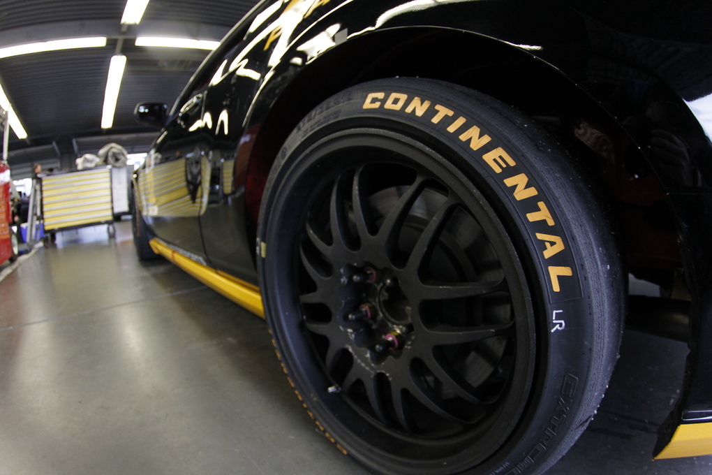    | Up close and personal with our favorite item at the track, Continental Tires
